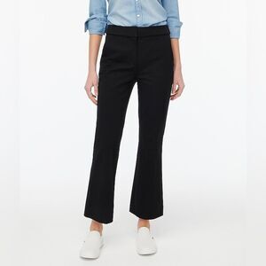 99- bg358 p6 j crew Petite Kelsey cotton-blend flare pant